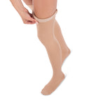 Thigh High Compression Stockings, 30-40mmHg Premiere Surgical Weight Closed Toe - PETITE 365