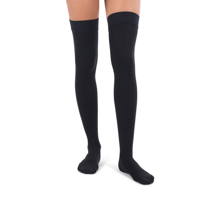 Compression stocking top for thigh