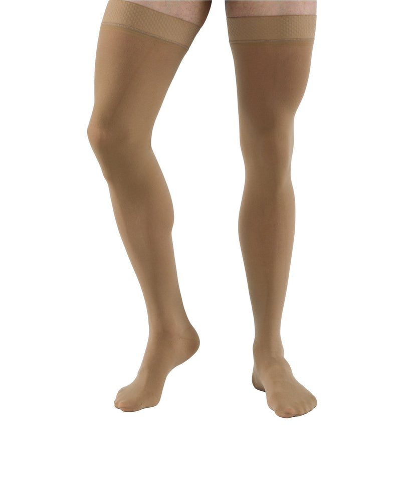 JOBST Relief Compression Thigh High 20-30 mmHg Silicone Dot Band Closed Toe