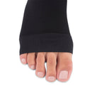 Knee High Compression Stockings, 15-20mmHg Sheer Open Toe 133