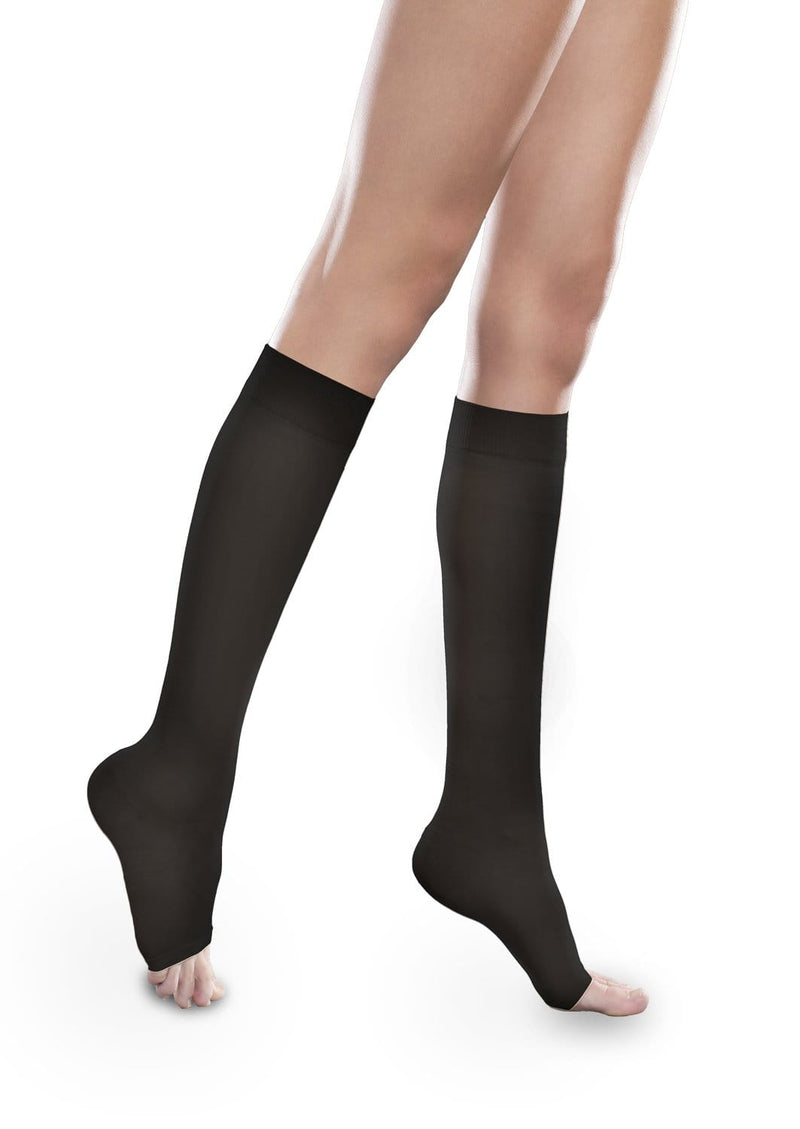 Therafirm Sheer EASE Compression Knee High 15-20 mmHg Open Toe