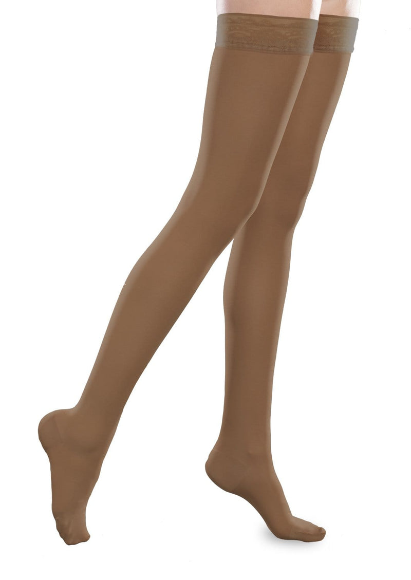 Therafirm Sheer EASE Compression Thigh High 15-20 mmHg Closed Toe