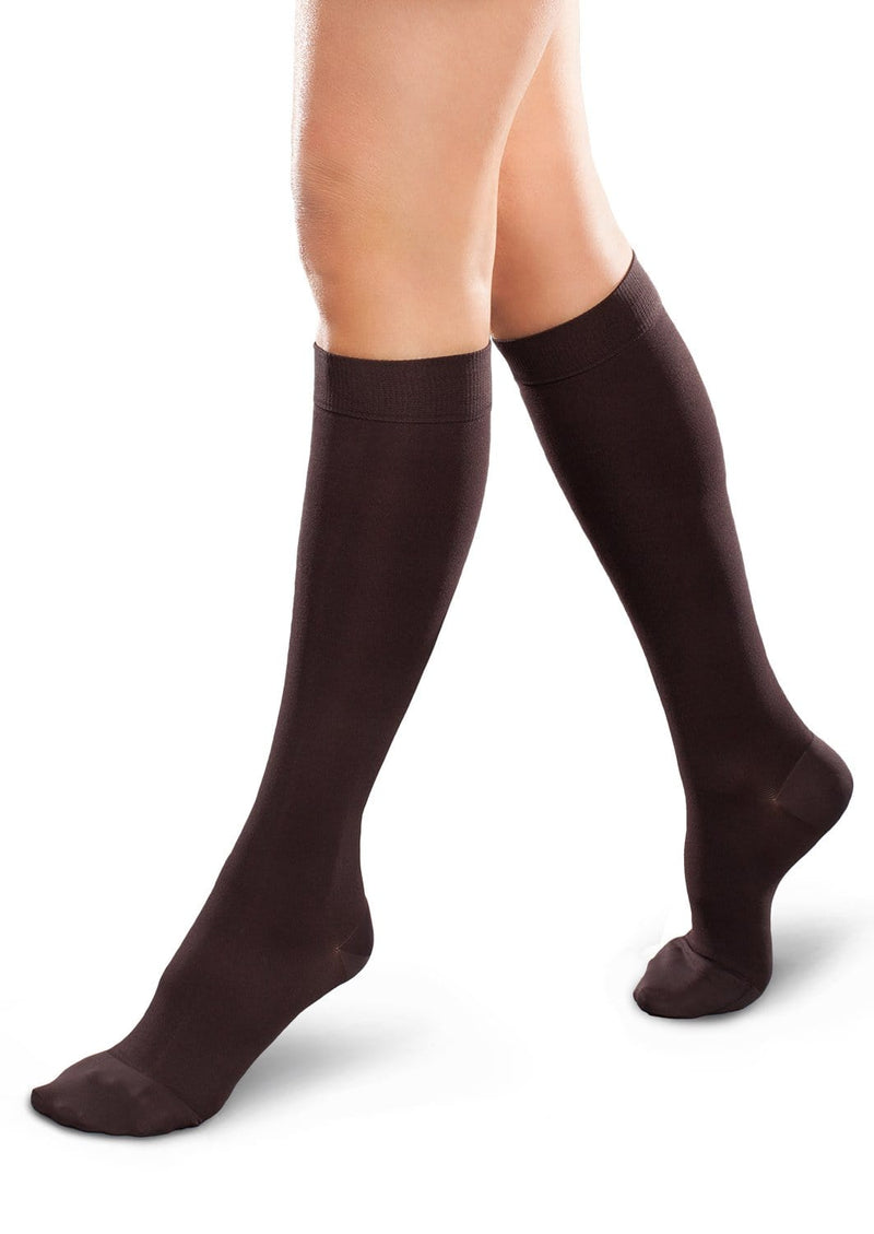 Therafirm EASE Opaque Womens Compression Knee High 15-20 mmHg