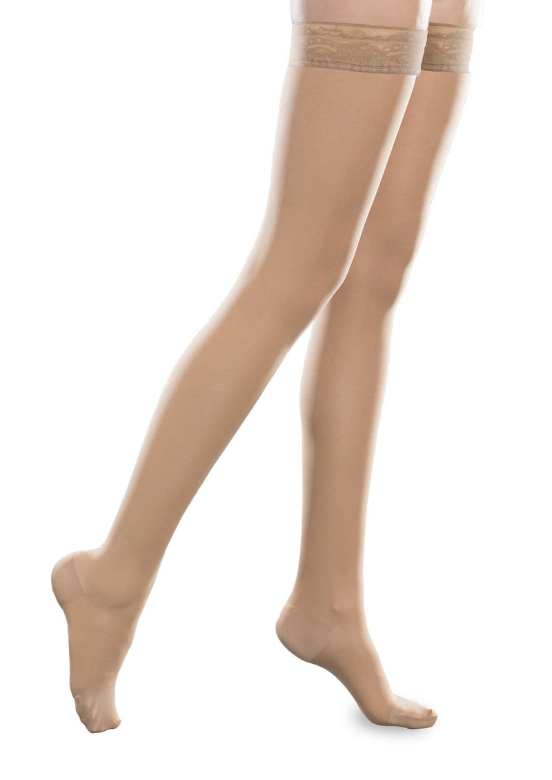 Therafirm Sheer EASE Compression Thigh High 20-30 mmHg Closed Toe