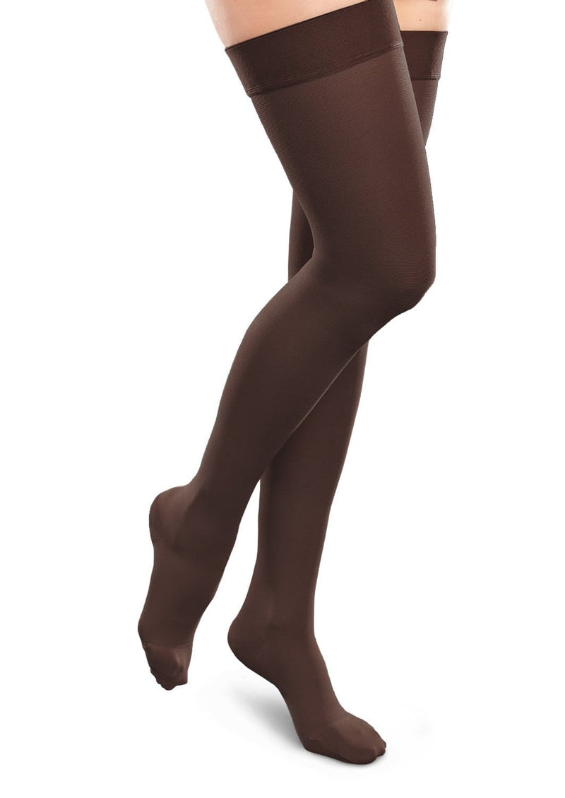 Therafirm EASE Opaque Womens Compression Thigh High 20-30 mmHg