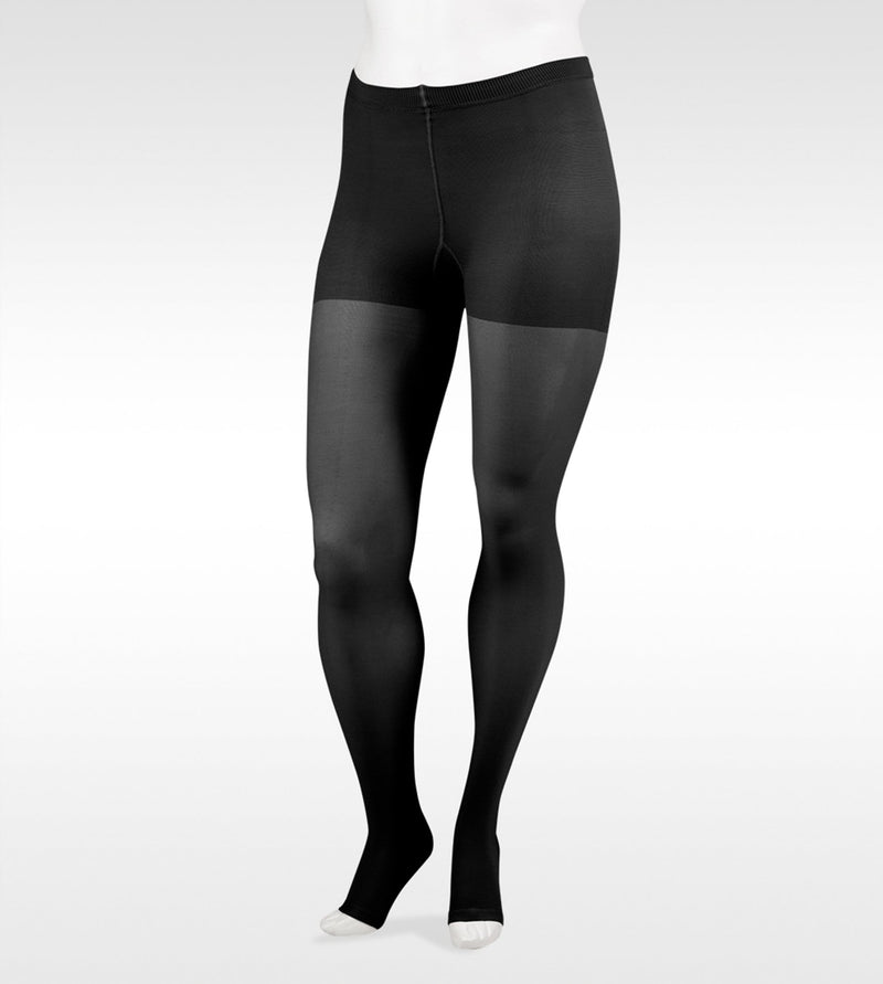 JUZO Soft 2081 Compression Pantyhose w/Elastic Panty 20-30 mmHg Open Toe