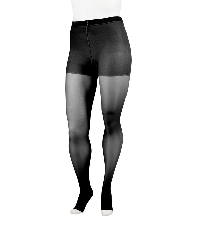 JUZO Naturally Sheer 2100 Compression Pantyhose 15-20 mmHg Open Toe