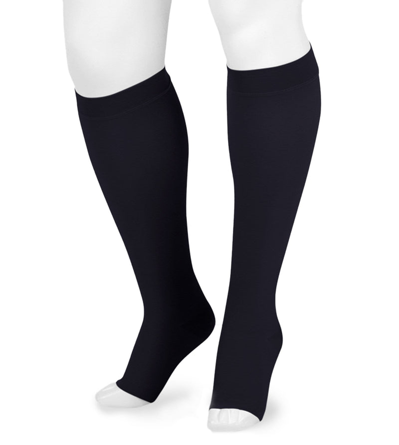 JUZO Dynamic 3512 Compression Knee High 30-40 mmHg Silicone Top Band 5cm Open Toe