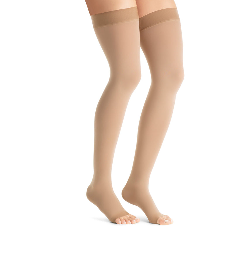 JOBST Maternity Opaque Compression Thigh High 15-20 mmHg Open Toe