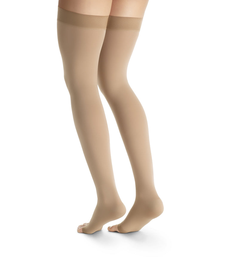 JOBST Maternity Opaque Compression Thigh High 20-30 mmHg Open Toe