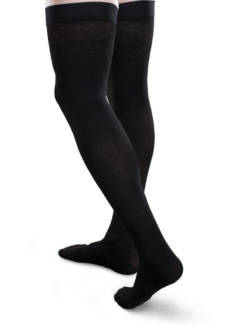 Therafirm Core-Spun Compression Thigh High Socks 20-30 mmHg