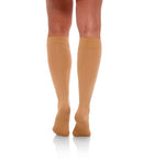 Knee High Compression Stockings, 15-20mmHg Opaque Closed Toe 130