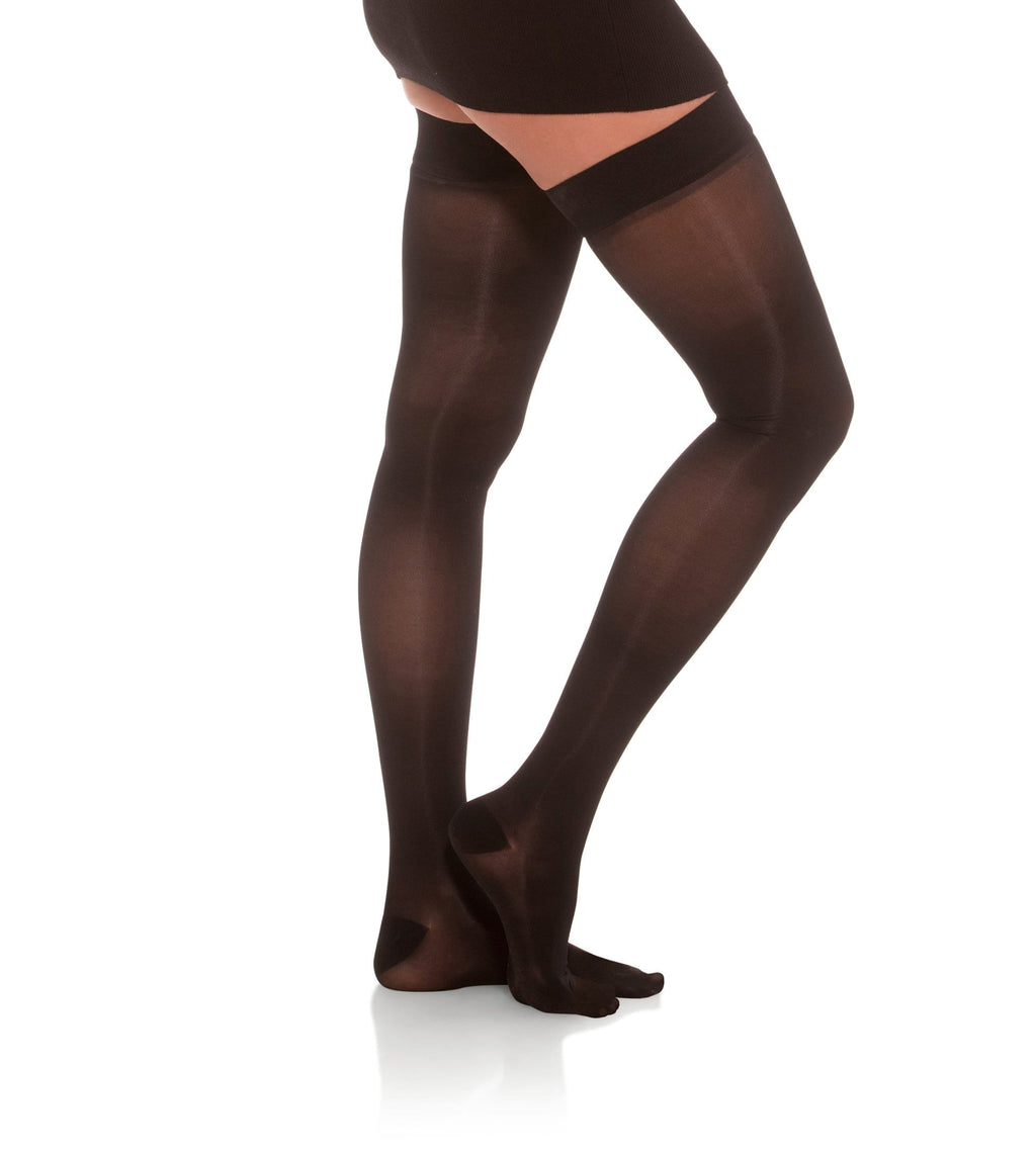 JOMI Womens Compression Pantyhose, 20-30mmHg Opaque Closed Toe 274