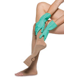 Donning Gloves, Gripping Gloves for Compression Wear