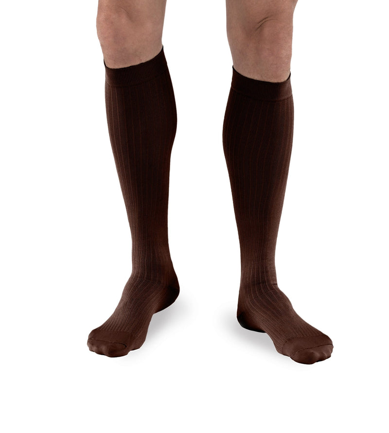 JOBST Men's Dress Compression Knee High Socks 8-15 mmHg Closed Toe