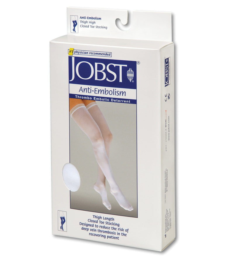 JOBST Anti-Embolism Compression Thigh High 18 mmHg Closed Toe