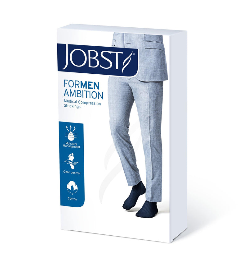 JOBST forMen Ambition Compression Knee High Socks 30-40 mmHg Standard Band