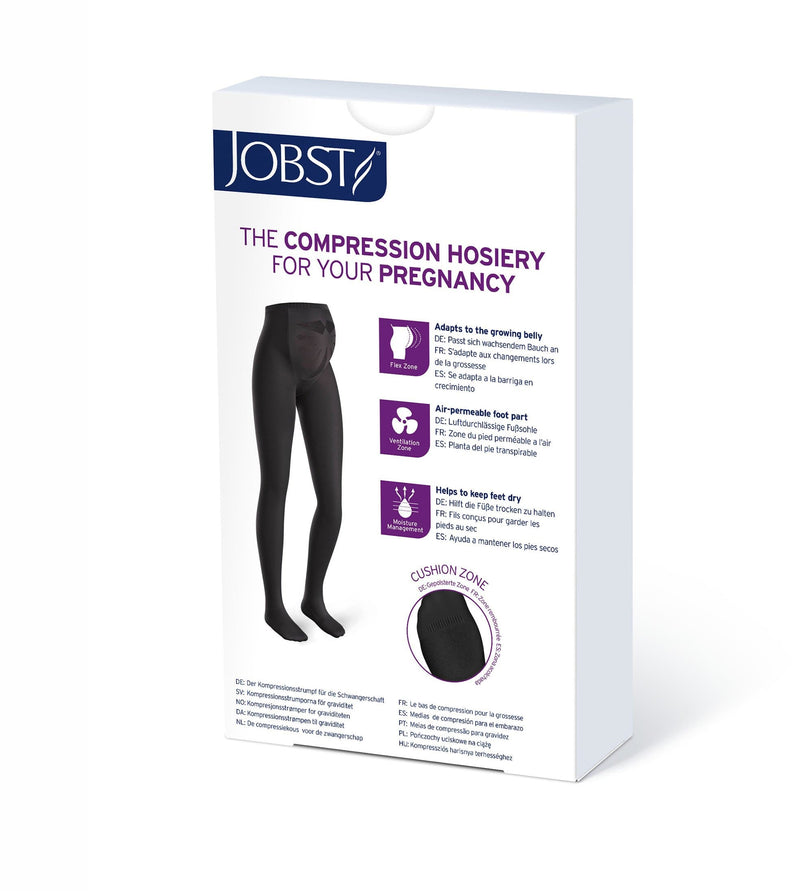 JOBST Maternity Opaque Compression Pantyhose 15-20 mmHg Closed Toe