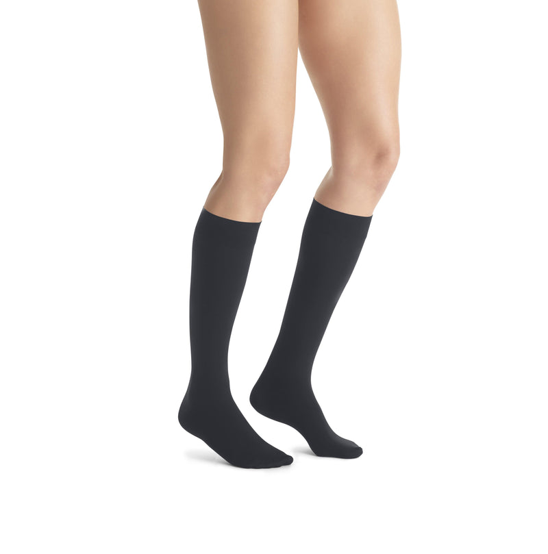 JOBST Opaque Compression Knee High 20-30 mmHg SoftFit Band Closed Toe