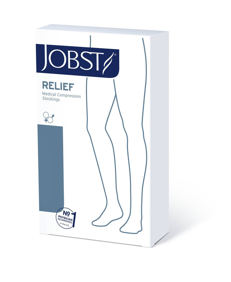 JOBST Relief Compression Knee High 20-30 mmHg Silicone Dot Band Open Toe
