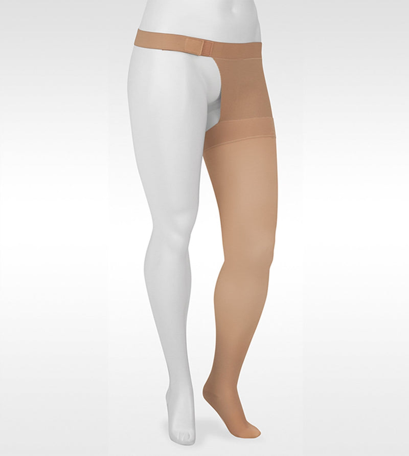 JUZO Soft 2002 Compression Chap Left Leg 30-40 mmHg Closed Toe