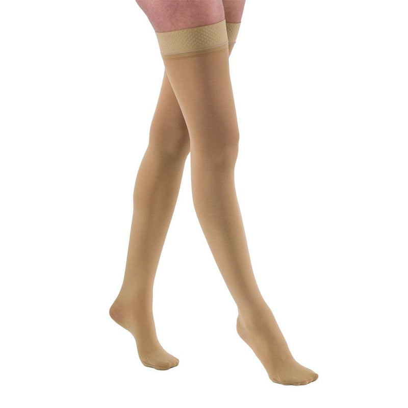 JOBST Relief Compression Thigh High 20-30 mmHg Silicone Dot Band Closed Toe