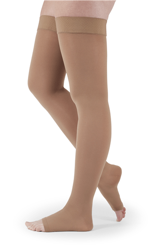 Medi Assure 20-30 mmHg Compression Thigh High Open Toe