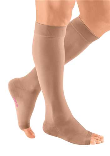 Mediven Plus 20-30 mmHg Compression Knee High Extra-Wide Calf Open Toe