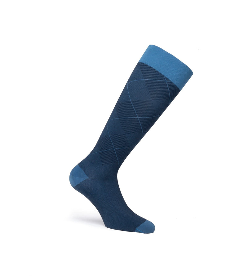 JOBST Casual Pattern Compression Knee High Socks 20-30 mmHg Closed Toe