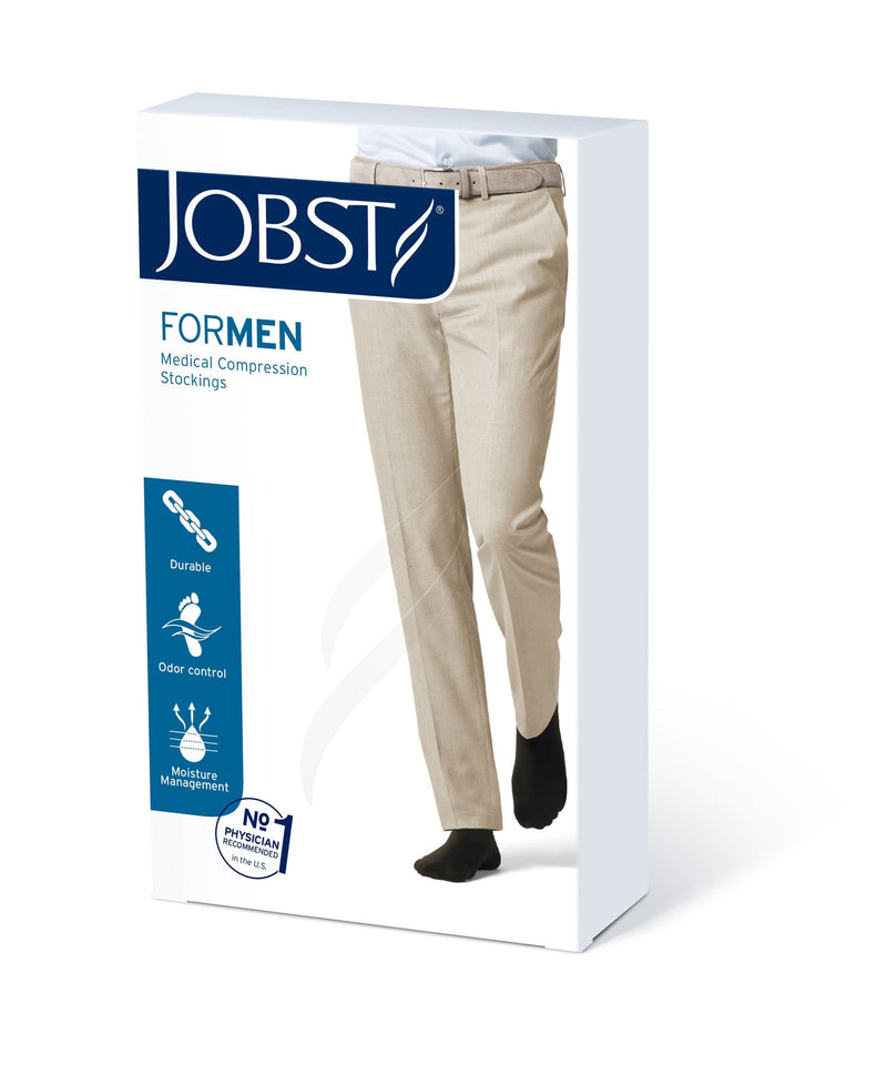 JOBST forMen Compression Knee High 30-40 mmHg Open Toe