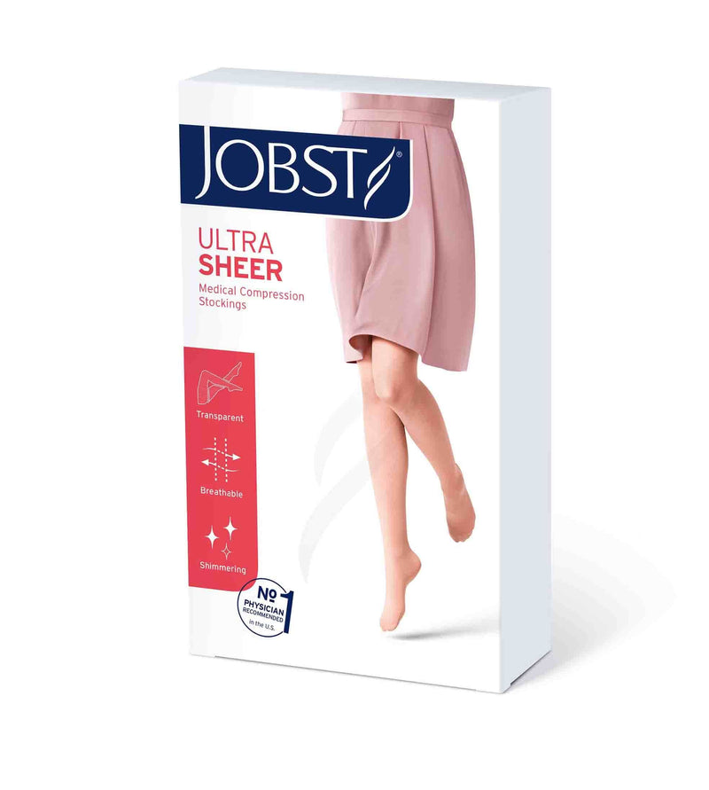 JOBST UltraSheer Diamond Pattern Compression Pantyhose 15-20 mmHg