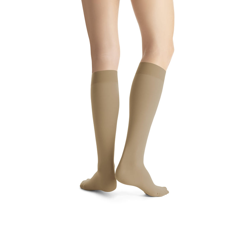 JOBST Opaque Compression Knee High 20-30 mmHg SoftFit Band Closed Toe